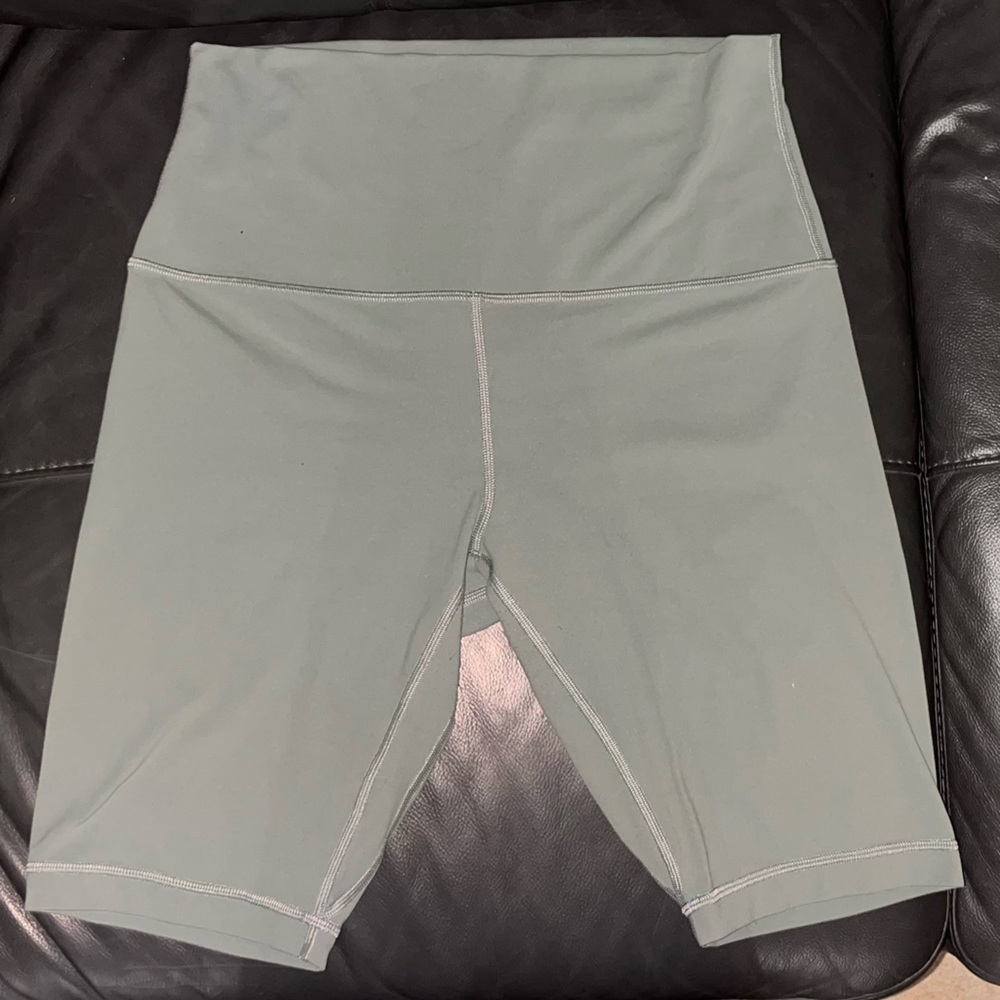 Women's Seafoam Lululemon Biker Shorts